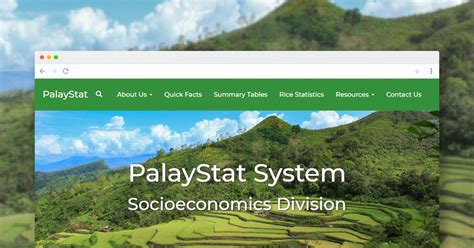 palaystat|Palay Production .